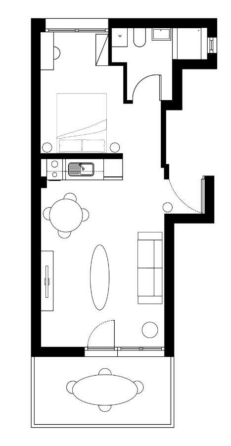 Central Penthouse Apartman Szaloniki Kültér fotó